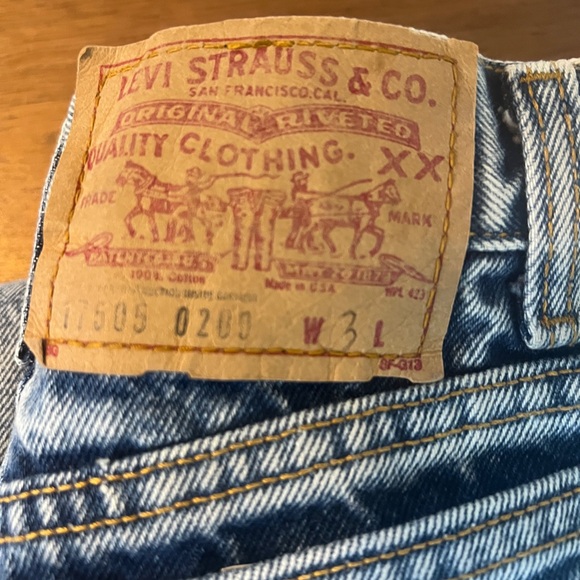505 Levi’s Jeans Junior/Women’s Size 3 NWT - Acid Wash Vintage - Picture 1 of 11